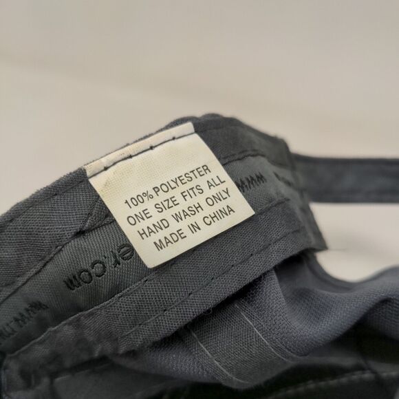 Unbranded Men's Slideback Hat Gray OSFA Embroidered Muncie We Built Trust Logo - Picture 7 of 7